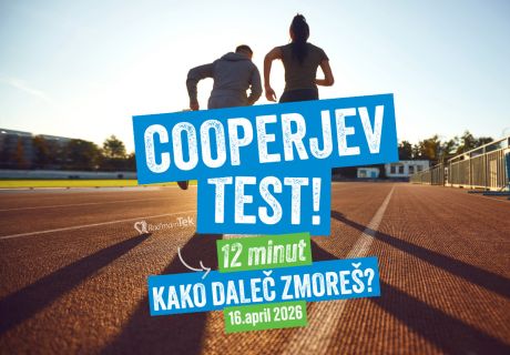 Cooperjev test - preizkusi svojo pripravljenost!